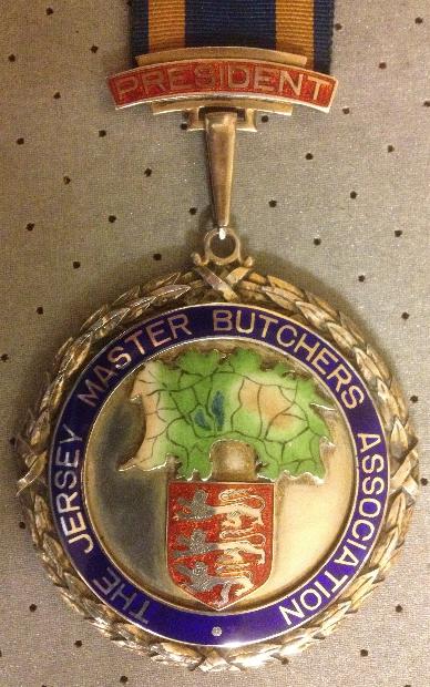 Jersey_Master_Butchers_Association_Presidents_Badge_of_Office_1950